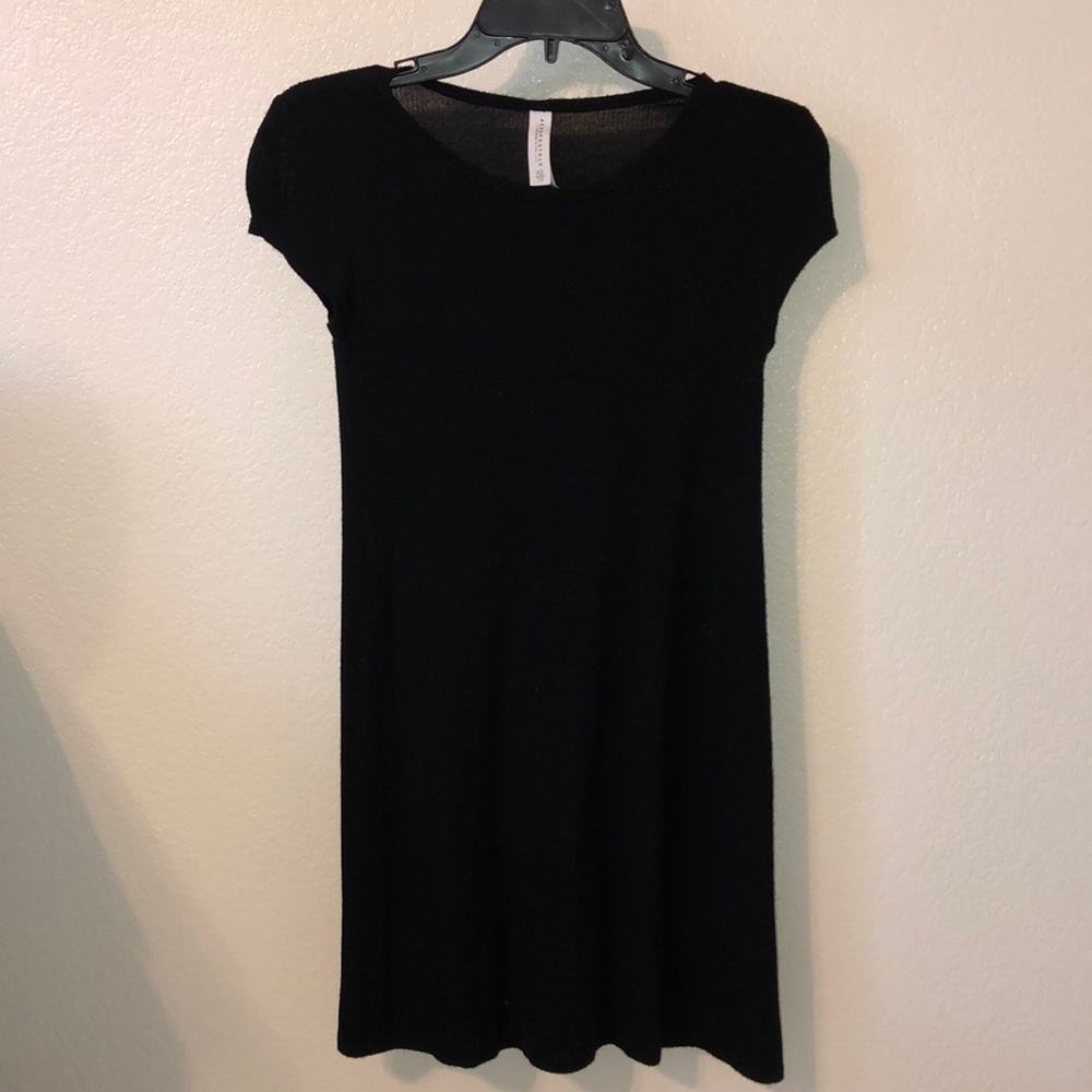Aeropostale Black T-Shirt Dress